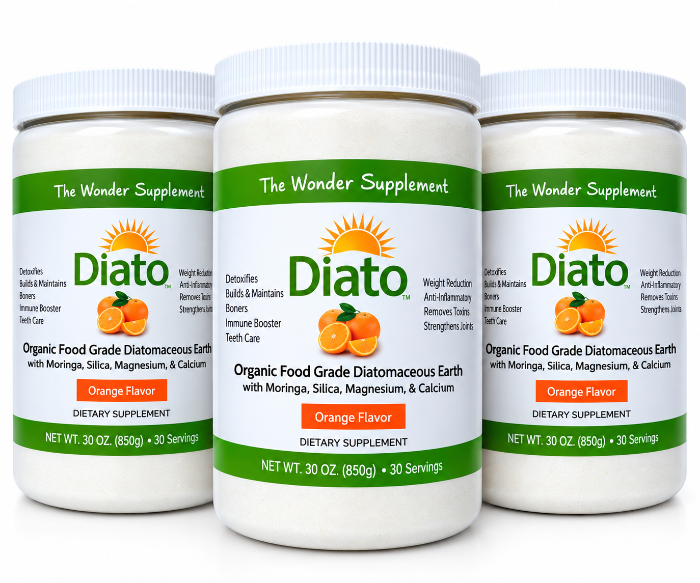 Diato Wonder Orange Flavor Trio product photo