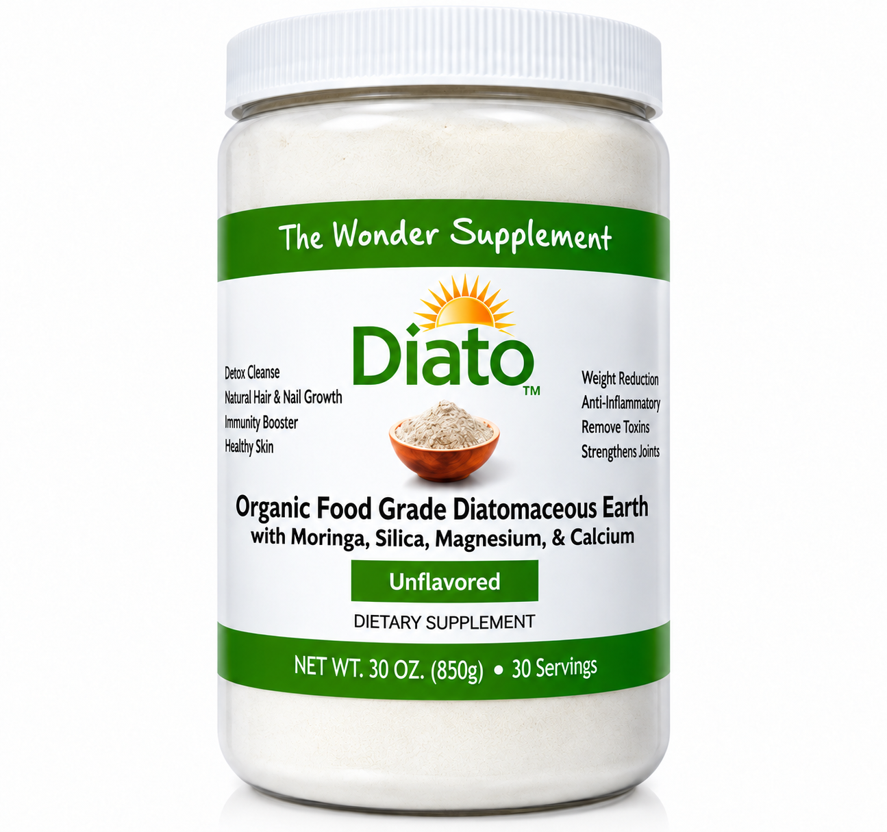 Wonder Unflavored Matching Diato Logo